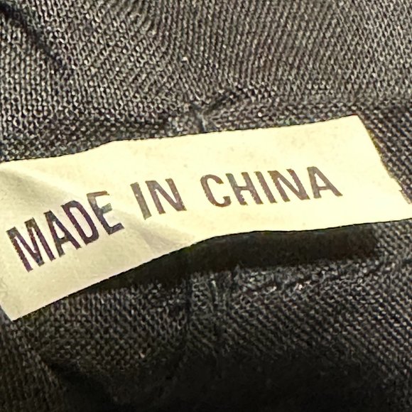 Vintage Black Beaded Silk Wristlet w/ Floral Embroidery - Picture 4 of 6